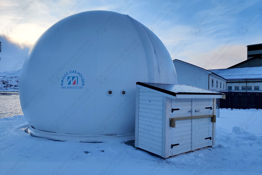 AMOCO Biogas Holder Project in Norway