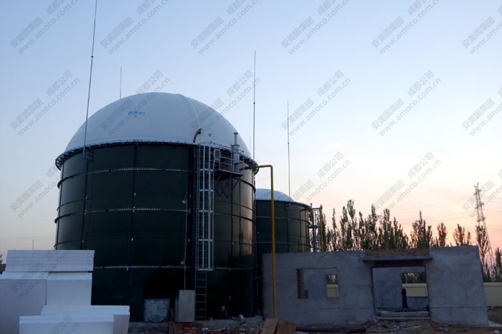 Biogas Holder Project in Ningxia Province, China