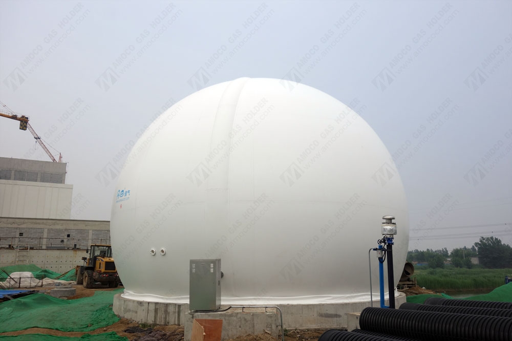 AMOCO Biogas Holder Project in Shandong Province, China