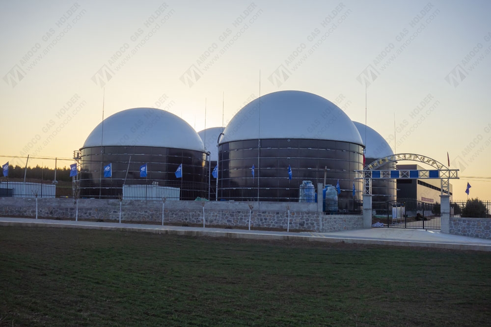 AMOCO Biogas Holder Project in Shanxi