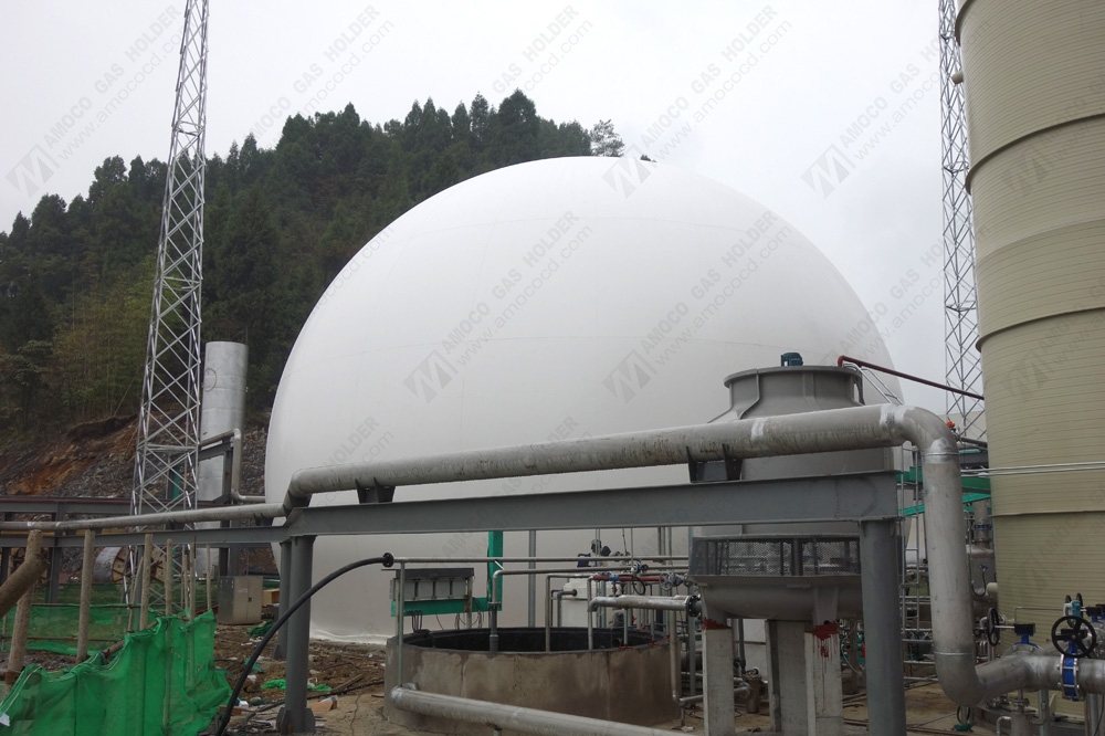 Membrane Biogas Holder Project in Guizhou