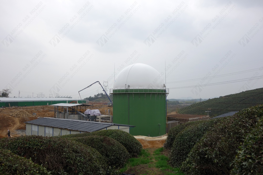 Biogas Holder Project in Zhejiang