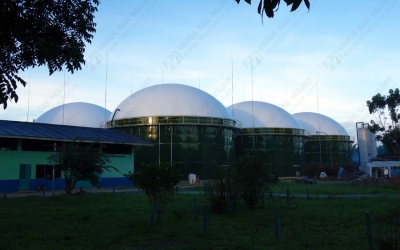 AMOCO Gas Holder Project in Indonesia