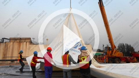 Double Membrane Biogas Holder Project in Thailand