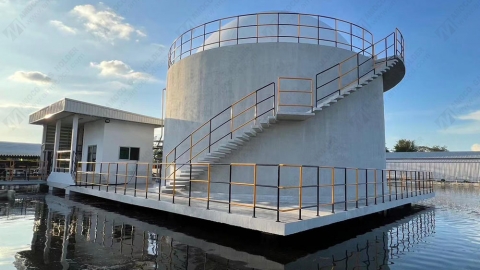 Biogas holder project installation completed in Thailand